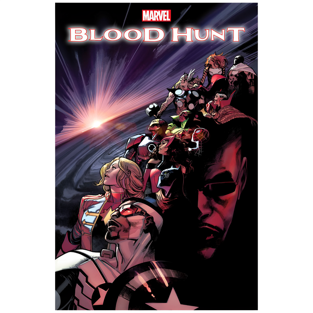 Marvel [Blood Hunt] - 2024 Comic Issue #1 Cover Art Poster (24"x36") - Marvel Comics