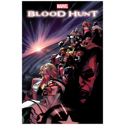 Marvel [Blood Hunt] - 2024 Comic Issue #1 Cover Art Poster (24