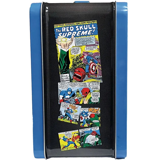 Marvel [Captain America] - Retro Comic Book Art Lunchbox & Beverage Container Set - Surreal Entertainment - PREVIEWS Exclusive Series