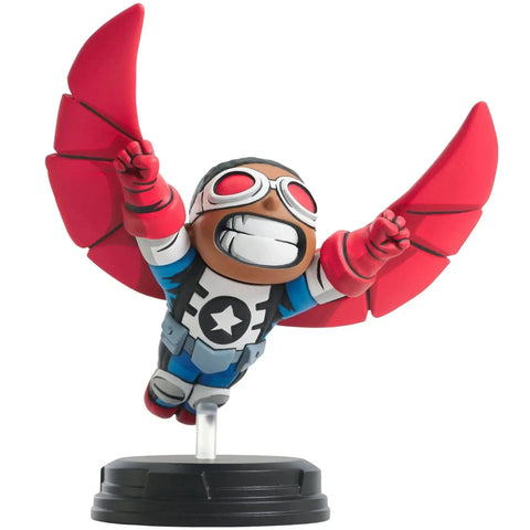 Marvel - Captain America (Sam Wilson) Animated-Style Statue Figure (5