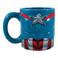 Marvel - Captain America Sculpted Mug (Ceramic, 20 oz.) - Bioworld