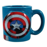 Marvel - Captain America Sculpted Mug (Ceramic, 20 oz.) - Bioworld
