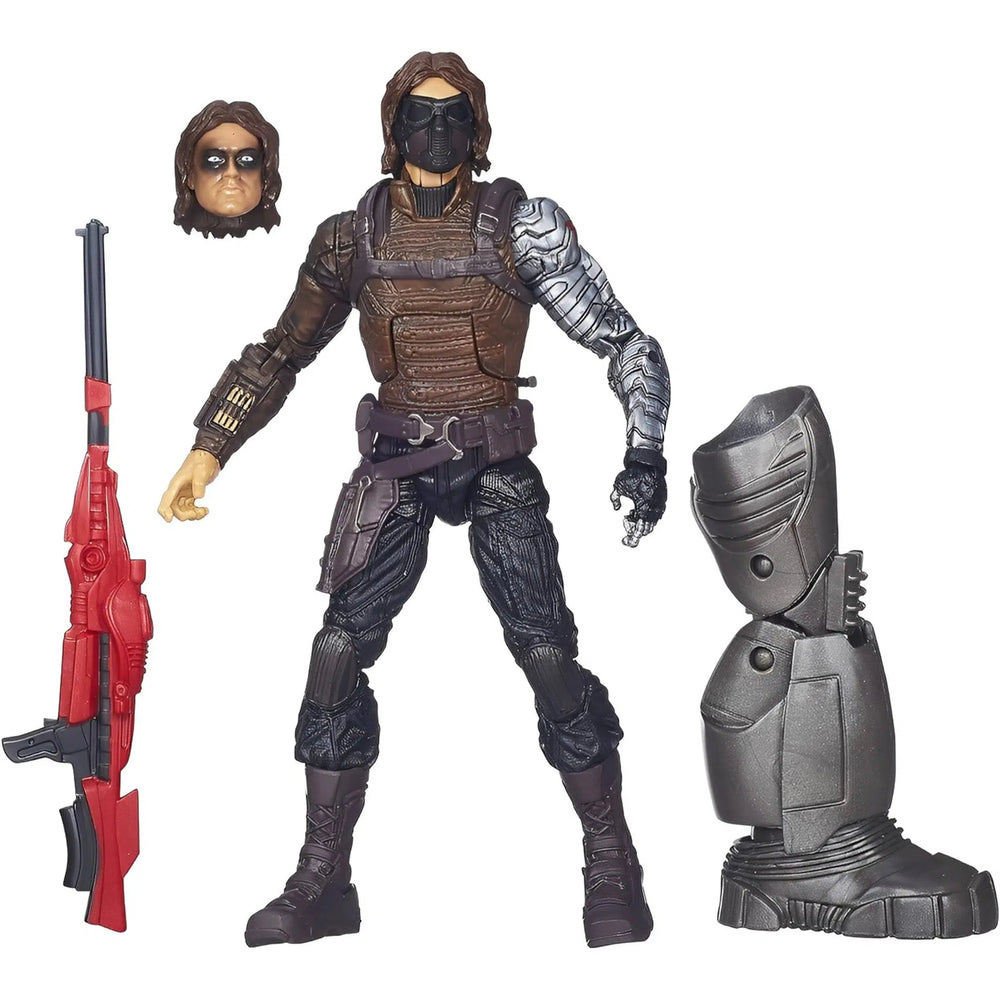 Marvel Captain America: The Winter Soldier - Winter Soldier Action Figure - Hasbro - Mandroid Build-a-Figure [BAF] Series