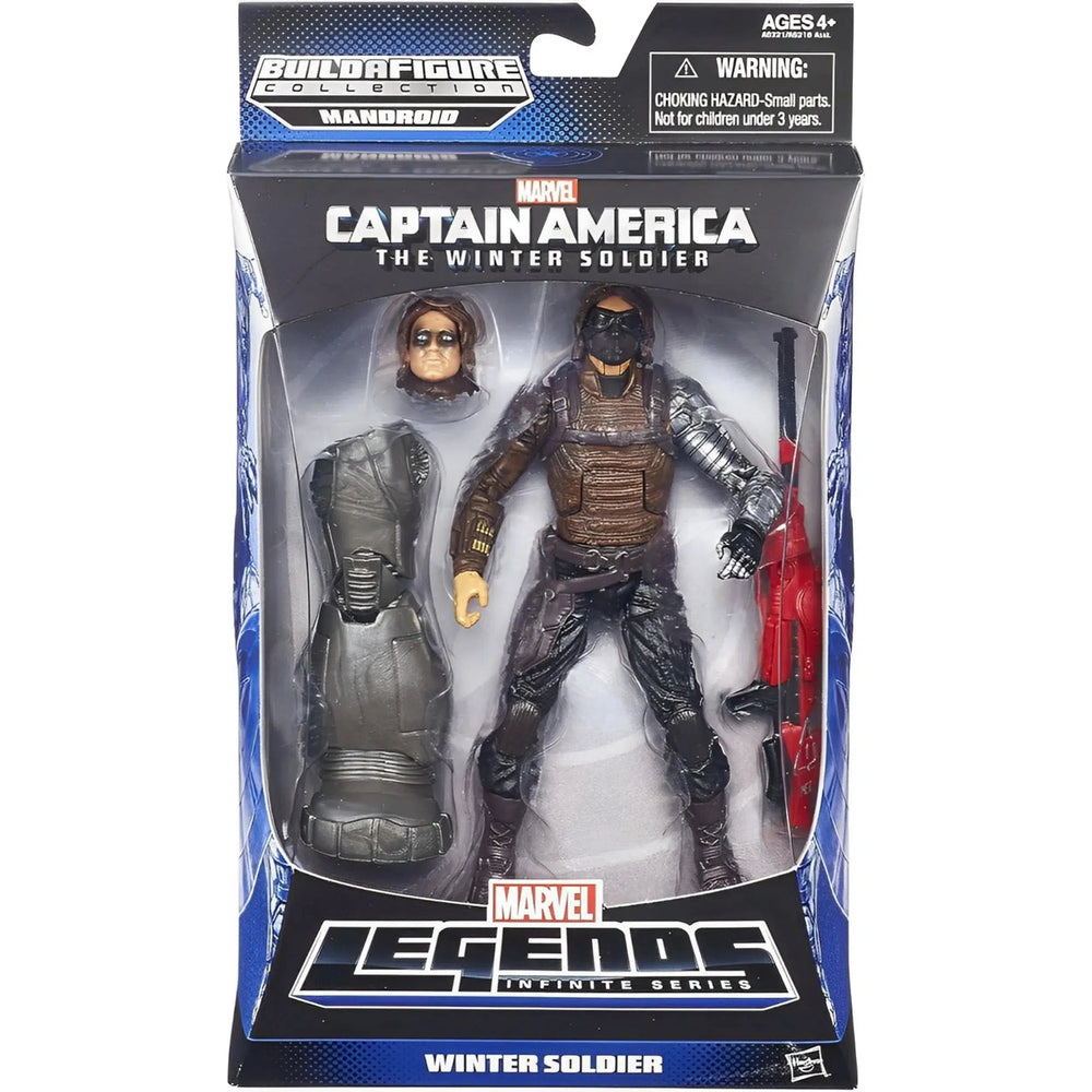 Marvel Captain America: The Winter Soldier - Winter Soldier Action Figure - Hasbro - Mandroid Build-a-Figure [BAF] Series