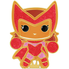 Marvel - Christmas Gingerbread Scarlet Witch Pin Badge with Stand (Enamel) - Funko - Pop! Pin Series (35)