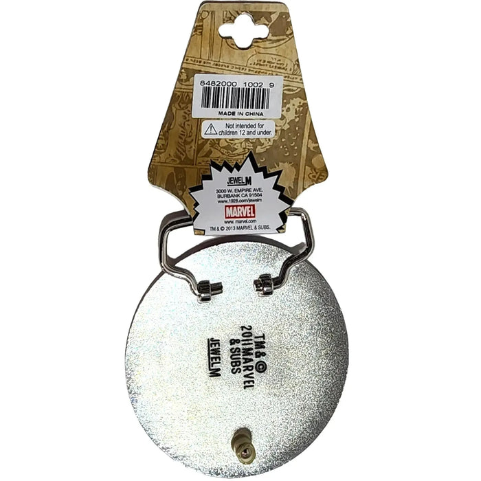 Marvel Comics [Captain America] - Captain America Shield Belt Buckle (3" x 3", Metal) - Jewel M