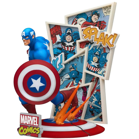 Marvel Comics - Captain America Statue Figure (6