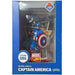 Marvel Comics - Captain America Statue Figure (6", PVC) - Beast Kingdom - D-Stage Series (DS-086)...
