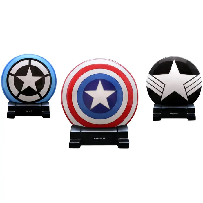 Marvel Comics - Different Captain America Shields Figure Blind Bag (Porcelain) - Toy Sapiens