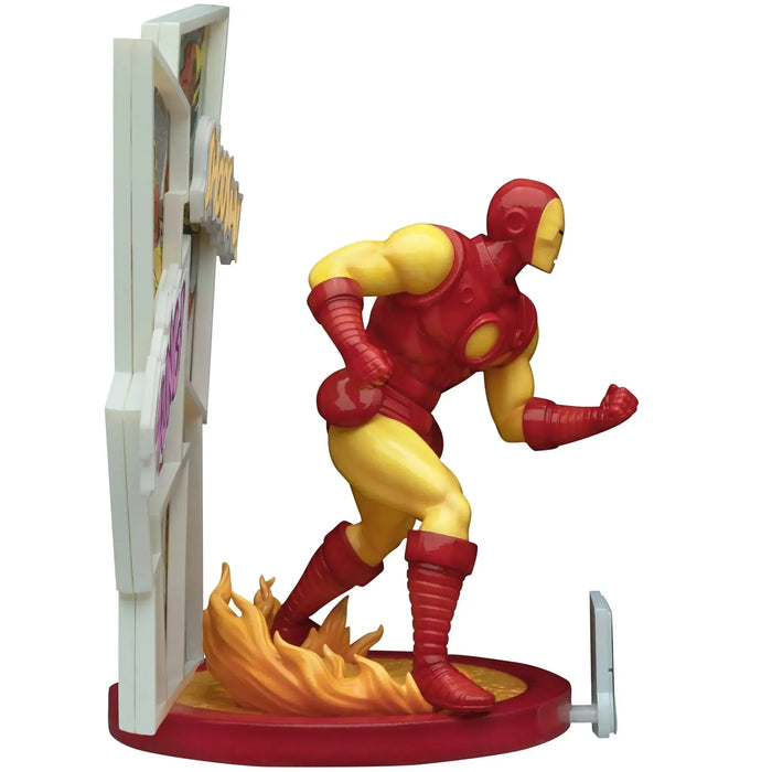 Marvel Comics - Iron Man Statue Figure (6", PVC) - Beast Kingdom - D-Stage Series (DS-085), PX Previews Exclusive Edition, Marvel 60th Anniversary Edition - (2022)