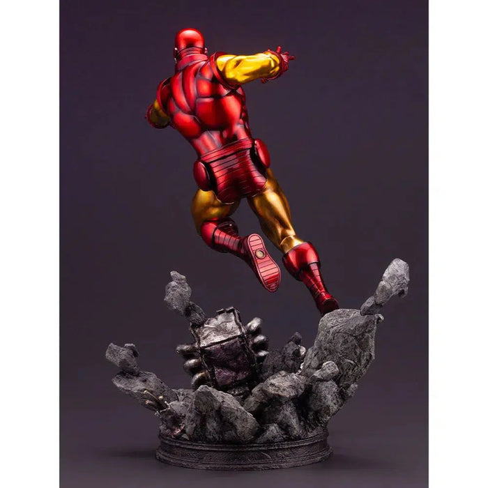 Marvel Comics - Retro Iron Man Statue Figure (1:6 Scale) - Kotobukiya - Fine Art Statue Series