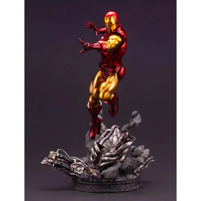 Marvel Comics - Retro Iron Man Statue Figure (1:6 Scale) - Kotobukiya - Fine Art Statue Series