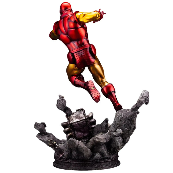 Marvel Comics - Retro Iron Man Statue Figure (1:6 Scale) - Kotobukiya - Fine Art Statue Series