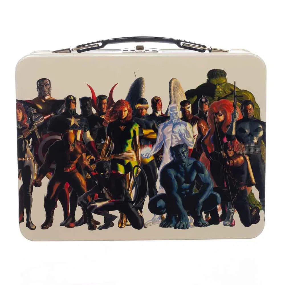 Marvel Comics - Retro Superheroes Lunchbox (Metal) - Bioworld