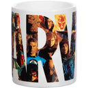 Marvel Comics - Retro Superheroes Mug (Ceramic, 16 oz.) - Bioworld