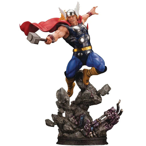 Marvel Comics - Retro Thor Statue Figure (17.5") - Kotobukiya - Fine Art Series