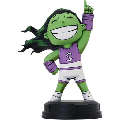 Marvel Comics - She-Hulk Animated-Style Statue Figure (5