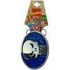 Marvel Comics [The Punisher] - Blue Oval Skull Belt Buckle (3