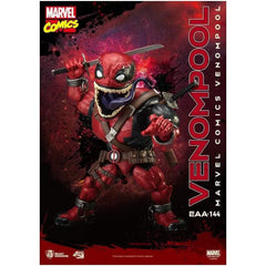 Marvel Comics [Venom x Deadpool] - Venompool Figure - Beast Kingdom - Egg Attack Action Series (EAA-144)