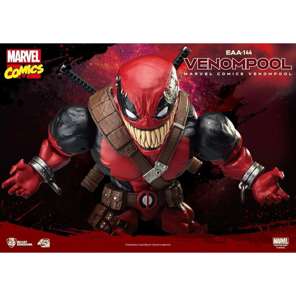 Marvel Comics [Venom x Deadpool] - Venompool Figure - Beast Kingdom - Egg Attack Action Series (EAA-144)