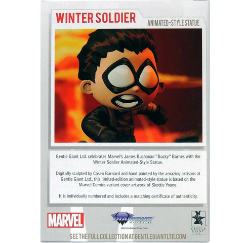 Marvel Comics - Winter Soldier Animated-Style Statue Figure (4