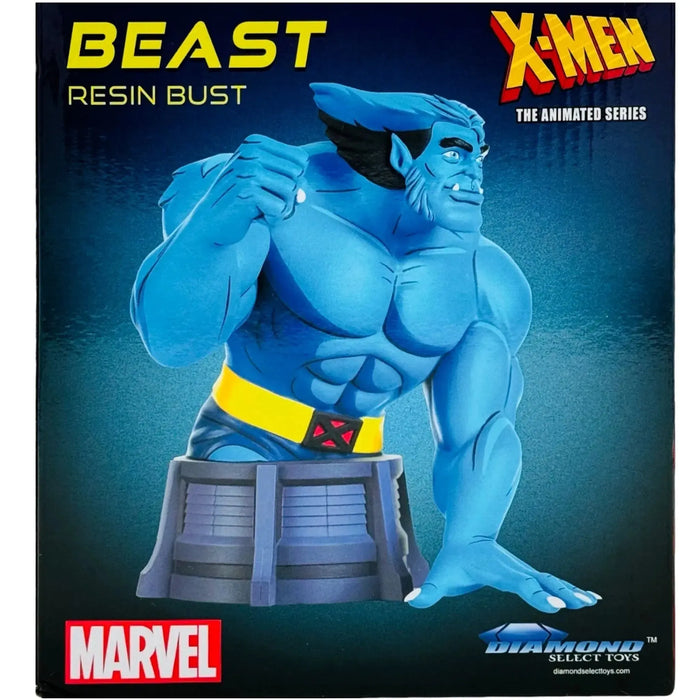 Marvel Comics [X-Men: The Animated Series] - Beast Bust Statue Figure (6", Limited Edition: 1 of 3,000) - Diamond Select Toys - (2022)