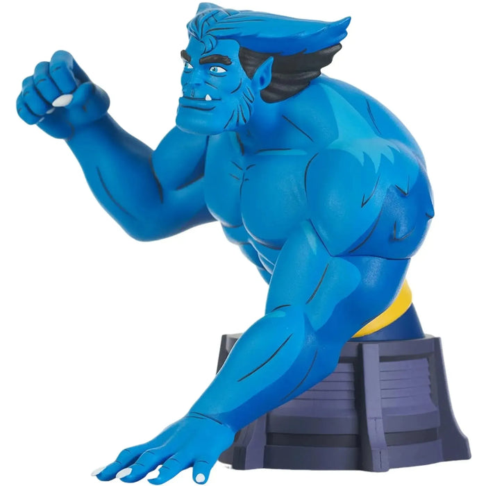 Marvel Comics [X-Men: The Animated Series] - Beast Bust Statue Figure (6", Limited Edition: 1 of 3,000) - Diamond Select Toys - (2022)