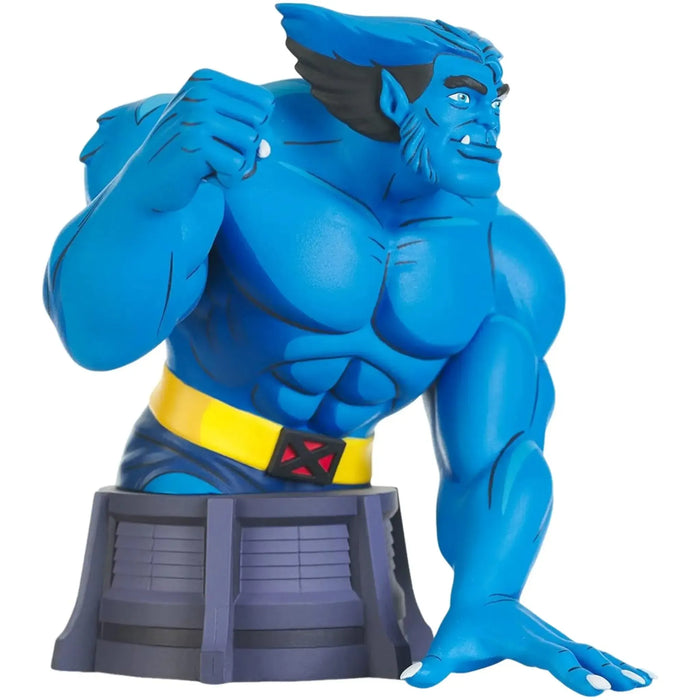 Marvel Comics [X-Men: The Animated Series] - Beast Bust Statue Figure (6", Limited Edition: 1 of 3,000) - Diamond Select Toys - (2022)