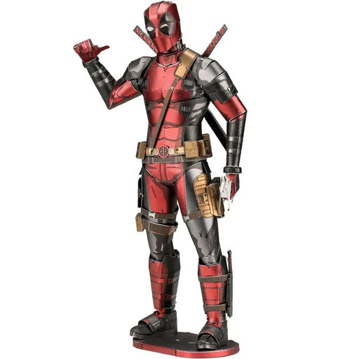 Marvel - Deadpool Figure Model Kit (Steel, Challenging Difficulty) - Fascinations - Metal Earth Series