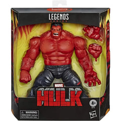 Marvel - Deluxe Red Hulk Action Figure (8") - Hasbro - Marvel Legends Series