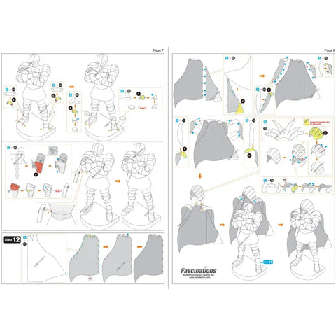 Marvel - Doctor Doom Figure Model Kit (Steel, Challenging Difficulty) - Fascinations - Metal Earth Premium Series