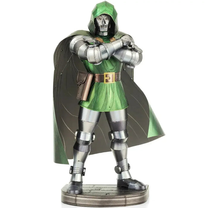 Marvel - Doctor Doom Figure Model Kit (Steel, Challenging Difficulty) - Fascinations - Metal Earth Premium Series