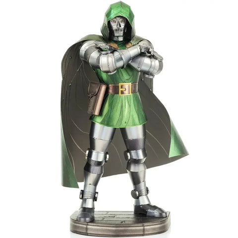 Marvel - Doctor Doom Figure Model Kit (Steel, Challenging Difficulty) - Fascinations - Metal Earth Premium Series