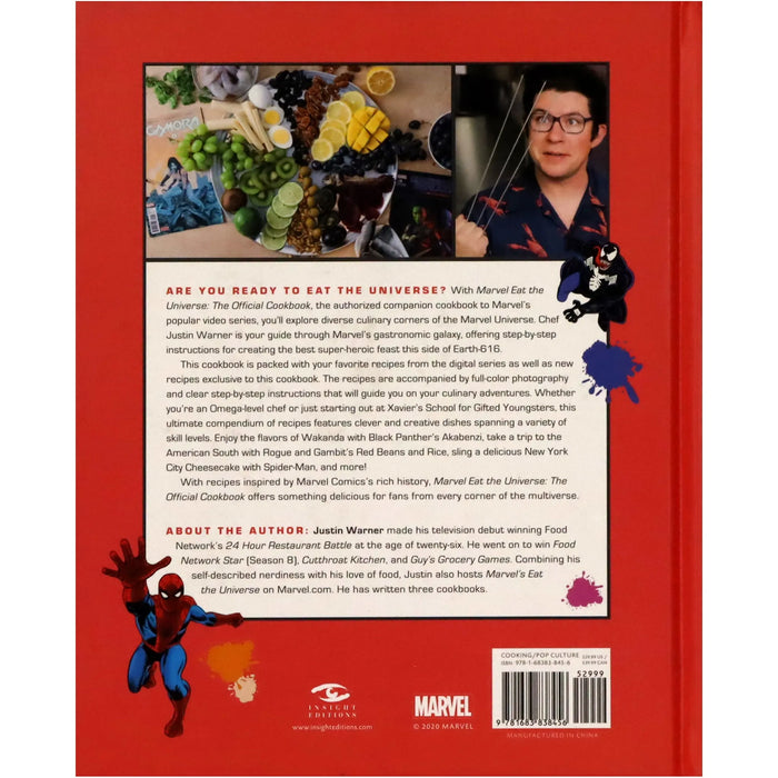 Marvel: Eat the Universe | Cookbook | Hardcover