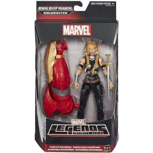 Marvel - Fearless Defenders Valkyrie Action Figure (6") - Hasbro - Marvel Legends Infinite Series [Build a Figure: Hulkbuster]