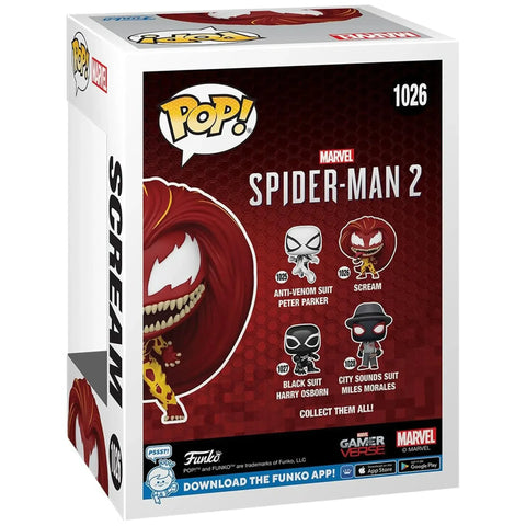 Marvel Gamerverse [Spider-Man 2] - Scream Bobble-Head Figure (4
