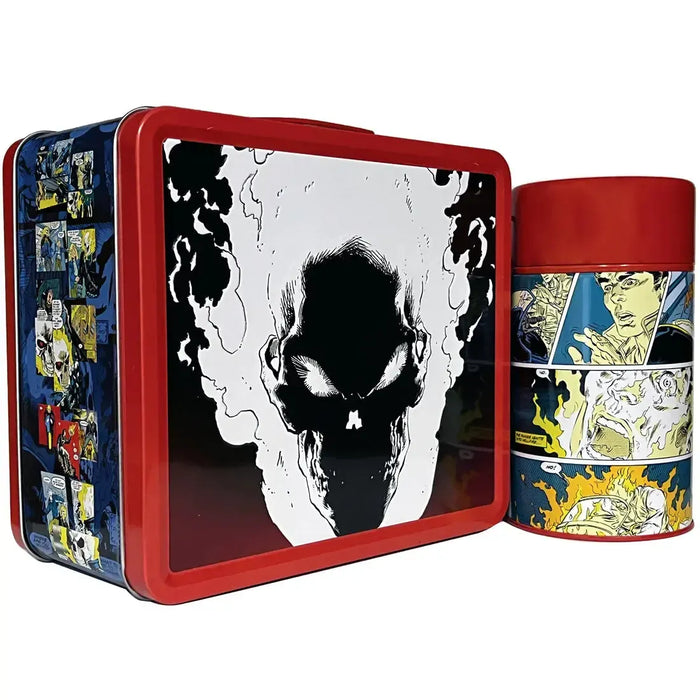 Marvel [Ghost Rider] - Retro Comic Cover Art Ghost Rider Lunchbox & Beverage Container Set (Limited Edition: 1 of 2,500) - Surreal Entertainment - Tin Titans Series, PREVIEWS Exclusive