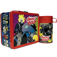 Marvel [Ghost Rider] - Retro Comic Cover Art Ghost Rider Lunchbox & Beverage Container Set (Limited Edition: 1 of 2,500) - Surreal Entertainment - Tin Titans Series, PREVIEWS Exclusive
