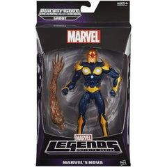 Marvel [Guardians of The Galaxy] - Marvel's Nova Action Figure (6") - Hasbro - Marvel Legends Infinite Series [Build a Figure: Groot]