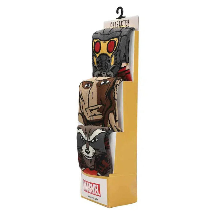 Marvel: Guardians of the Galaxy - Characters Crew Socks (3 Pairs) - Bioworld