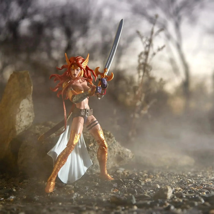 Marvel [Guardians of the Galaxy] - Marvel's Angela Action Figure (6") - Hasbro - Marvel Legends Series [Build-A-Figure: Marvel's Titus] - (2016)