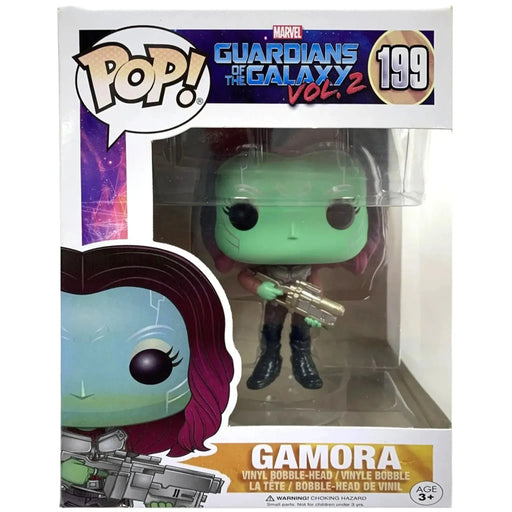 Marvel [Guardians of the Galaxy Vol. 2] - Gamora Bobble-Head Figure (3.75") - Funko - Pop! Movies Series (199) - (2017)