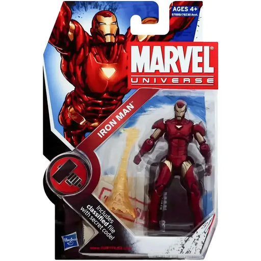 Marvel - Iron Man Action Figure (4") - Hasbro - Marvel Universe Series 2 (007)