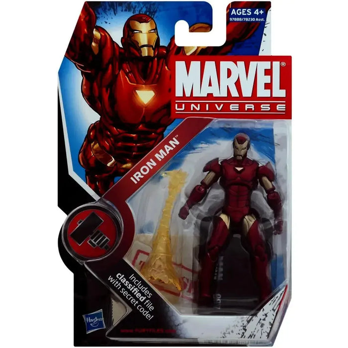 Marvel - Iron Man Action Figure (4") - Hasbro - Marvel Universe Series 2 (007)