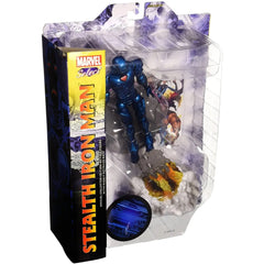 Marvel [Iron Man] - Stealth Iron Man Action Figure (7") - Diamond Select Toys - Marvel Select Series - (2021)