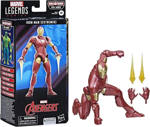 Marvel Legends Series - Iron Man (Extremis) Classic Comic Collectible 6 Inch Action Figure, 4+ Years - Hasbro | F6617 - Image 6