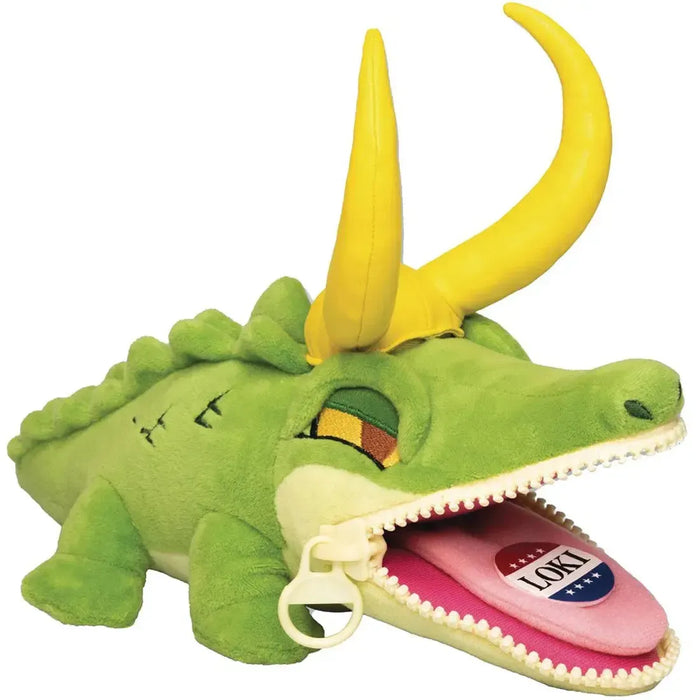 Marvel [Loki] - Alligator Loki Plush (12") - Quantum Mechanix - Zipper Mouth Series