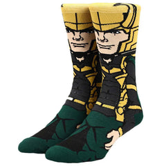 Marvel: Loki - Character Crew Socks - Bioworld - Animigos Series