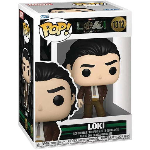 Marvel [Loki: Season 2] - Loki Bobble-Head Figure (3.75") - Funko - Pop! Series (1312)
