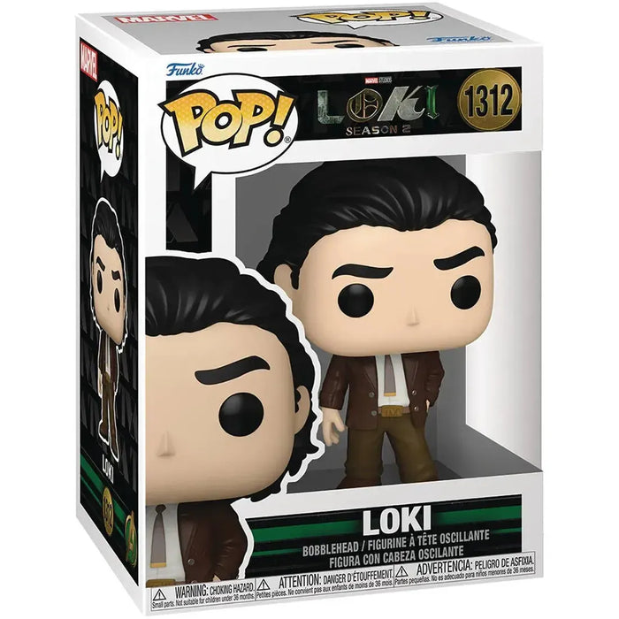 Marvel [Loki: Season 2] - Loki Bobble-Head Figure (3.75") - Funko - Pop! Series (1312)